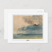 JMW Turner #488 - Carte postale Art (Devant / Derrière)