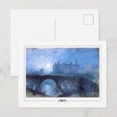JMW Turner #48 - Carte postale d'art (Devant / Derrière)