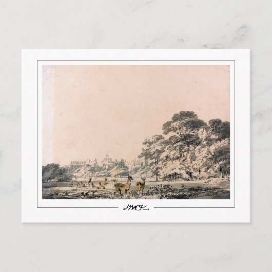 JMW Turner #566-3 - Carte postale d'art (Devant)