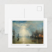 JMW Turner #5-2 - Carte postale d'art (Devant / Derrière)