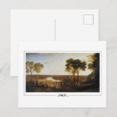 JMW Turner #5-3 - Carte postale d'art (Devant / Derrière)