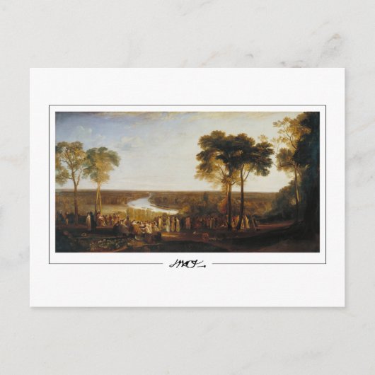 JMW Turner #5-3 - Carte postale d'art (Devant)