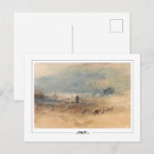 JMW Turner #65-2 - Fine Art Briefkaart (Voorkant / Achterkant)