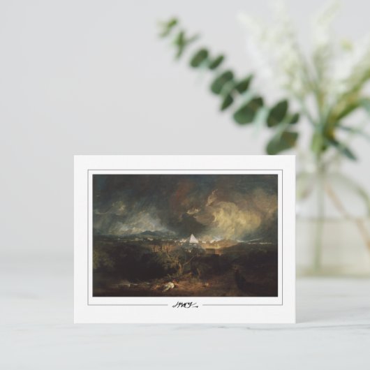 JMW Turner #7-2 - Carte postale Art (Debout devant)