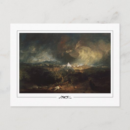 JMW Turner #7-2 - Carte postale d'art (Devant)