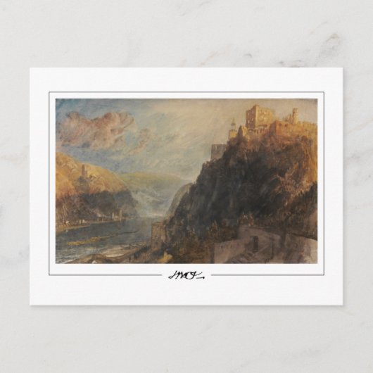 JMW Turner #7 - Carte postale d'art (Devant)