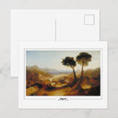 JMW Turner #8-3 - Carte postale Art (Devant / Derrière)