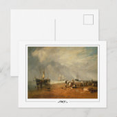 JMW Turner #9 - Carte postale d'art (Devant / Derrière)