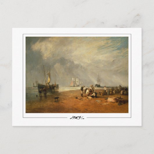 JMW Turner #9 - Carte postale d'art (Devant)