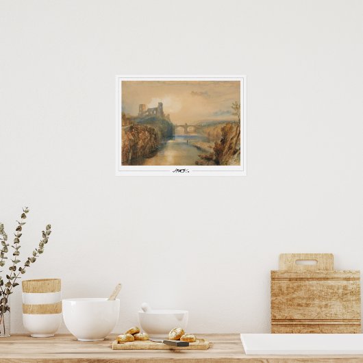 JMW Turner Zedign Art Poster #34 (Keuken)