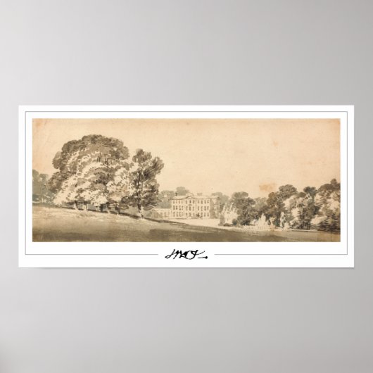 JMW Turner Zedign Art Poster #365 (Voorkant)