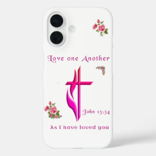 JO 3:16 Christian iphone 16 coque