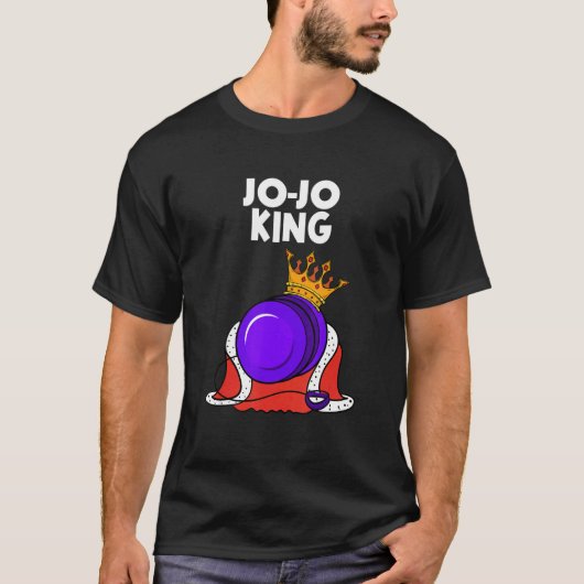 Jo Jo King Yoyo Speelgoed Professional T-shirt (Voorkant)