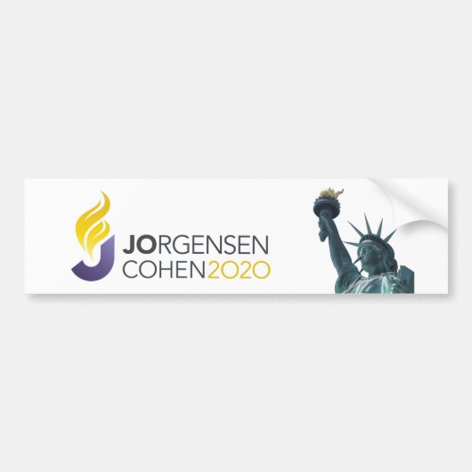 Jo Jorgensen voor de Bumpersticker van Presidenten (Voorkant)