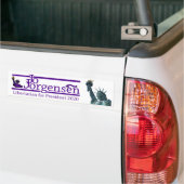 Jo Jorgensen voor President Bumpersticker (Op Truck)