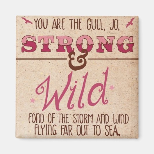 Jo, kleine vrouwen magneet (Voorkant)