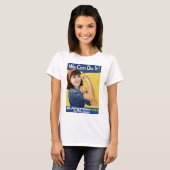 "Jo-sie de Riveter" Fundraiser T-Shirt (Voorkant volledig)