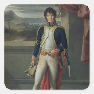 Joachim Murat Vierkante Sticker