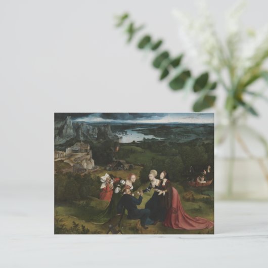 Joachim Patinir Art Briefkaart (Staand voorkant)