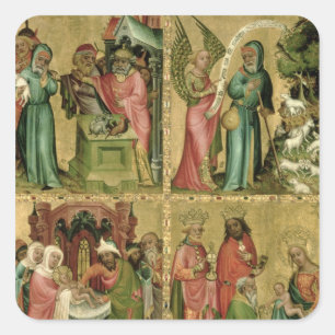 Joachim's offers, de omzeiling van vierkante sticker