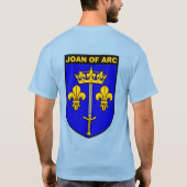 Joan Arc Coat of Arms Shirt (Achterkant)