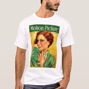 Joan Crawford 1928 filmmagazine T-shirt