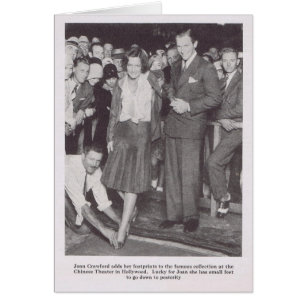 Joan Crawford Chinese Theater 1930 tijdschriftenfo