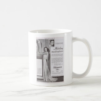 Joan Crawford in Adrien voor Zijderreclame Koffiemok