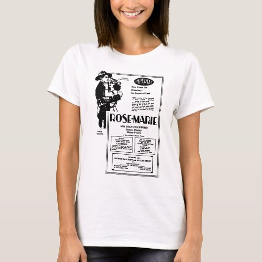 Joan Crawford Roos-Marie 1928 T-shirt (Voorkant)