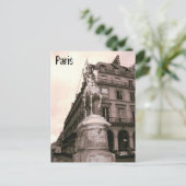Joan de Arc Statue Paris Carte postale (Debout devant)
