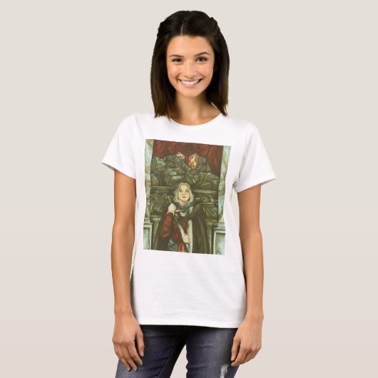 Joan de Arc T-shirt Arthurien médiéval (Devant entier)