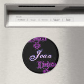 Joan Designer Name Magnet Magneet (Insitu (Vaatwasser))