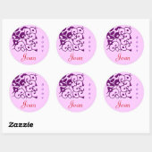 Joan Designer Name Sticker (Vel)