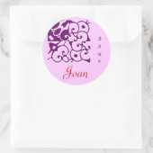 Joan Designer Name Sticker (Tas)
