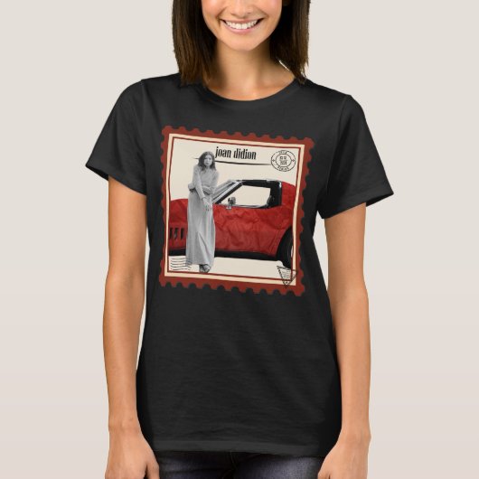 joan dididion t-shirt (Voorkant)