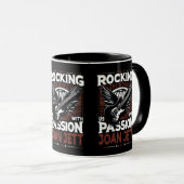 Joan Jett Design: Stijlvolle Mok Creaties voor uw (Voorkant rechts)
