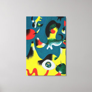 joan miro schilderijen kunst , abstracte kunst canvas afdruk