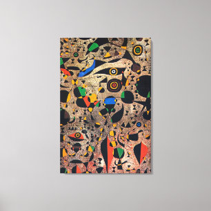 joan miro schilderijen kunst , abstracte kunst canvas afdruk