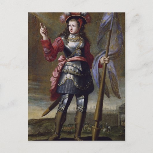 Joan of Arc Before Orleans Briefkaart (Voorkant)