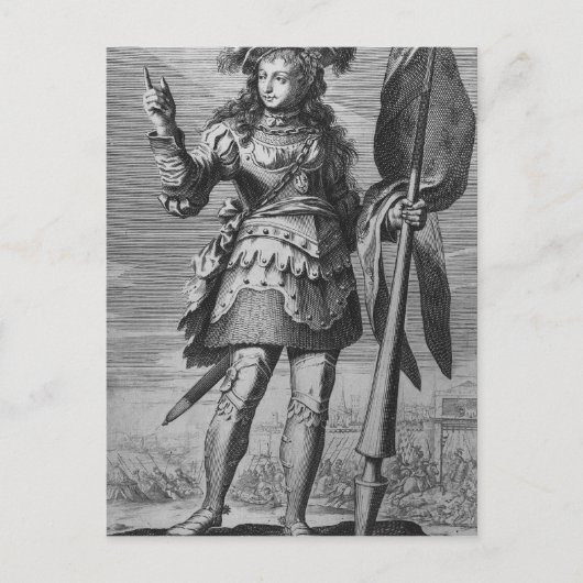 Joan of Arc Before Orleans Briefkaart (Voorkant)