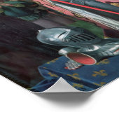 Joan of Arc bij de Koning Charles Poster (Hoek)