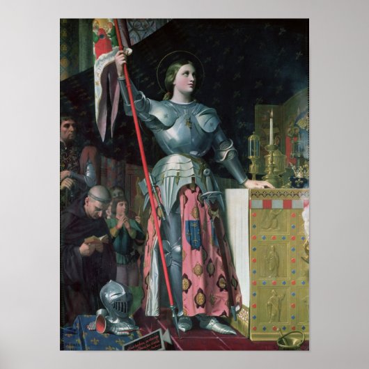 Joan of Arc bij de Koning Charles Poster (Voorkant)