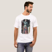 Joan of Arc bij de koning Charles T-shirt (Voorkant volledig)
