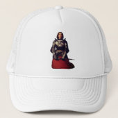 Joan of Arc by John Everett Millais Trucker Pet (Voorkant)