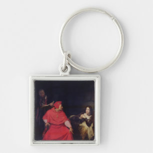 Joan of Arc en de kardinaal van Winchester Sleutelhanger