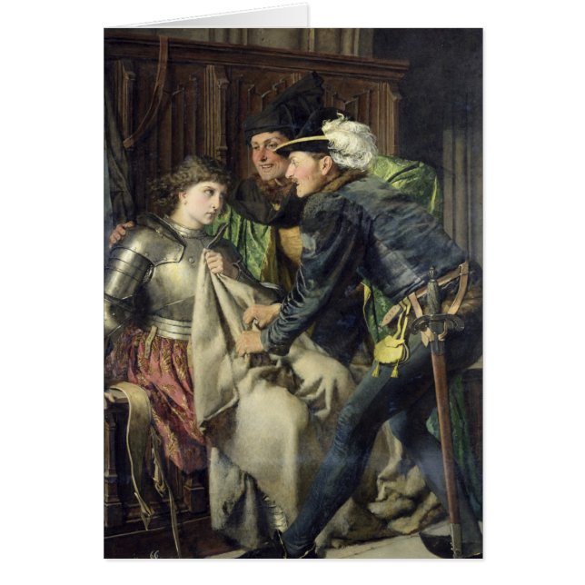 Joan of Arc in de gevangenis, 1866 (Voorkant)