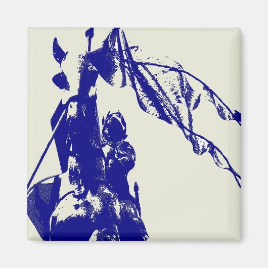 Joan of Arc Magnet Magneet (Voorkant)