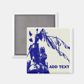 Joan of Arc Magnet Magneet (Voorkant / Achterkant)