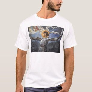 Joan of Arc met banner T-shirt