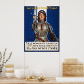 Joan of Arc Poster (Keuken)